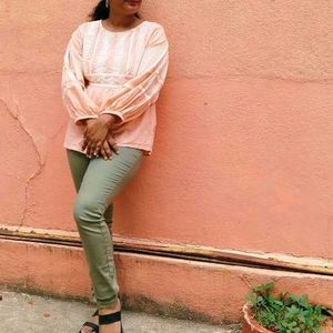 Stylish Olive Green Pants