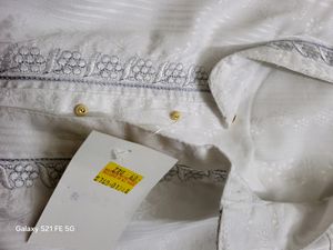 Men's White Kurta, New With Tag