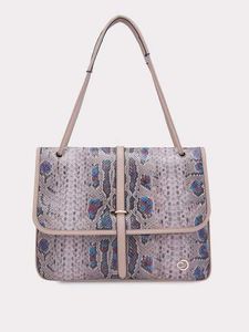 Caprese Orignal Archie Satchel Large Dusky Pink Ha