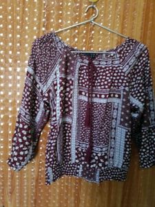 Boho Print Top