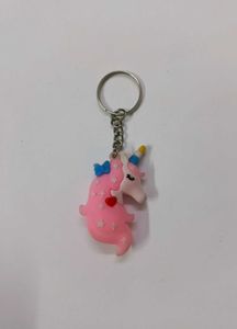🩷🦄 Pink Unicorn Keychain 🌸✨