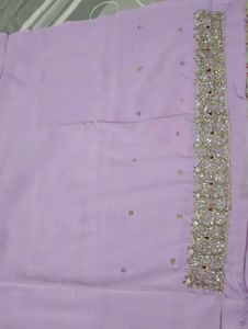 zardozi Lavender suit material