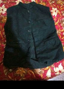 Men's Black Nehru Jacket