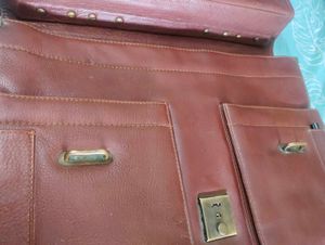 Vintage Brown Genuine Leather bag