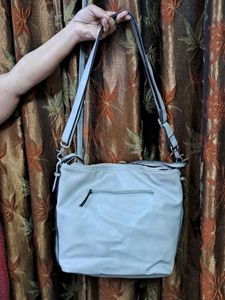 Ladis Light Grey Hand Bag.