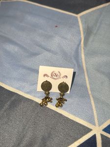 Elegant Gold-Tone Drop Earrings