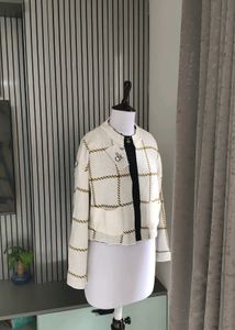 Vintage Checkered Open Front Cardigan🇸‌🇦‌🇱‌🇪