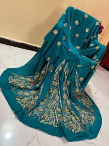 lehnga type saree full length