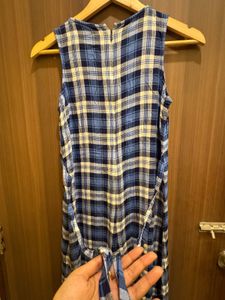 Blue and White Jumpsuit-AND