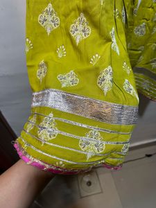 Embroidered frock garara