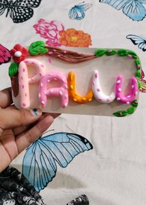 Customizable Name plate fridge magnet