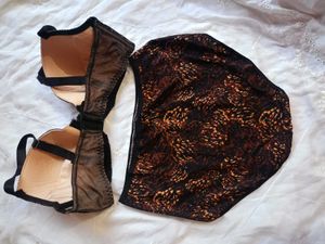 Lace Trimmed Balconette Bra