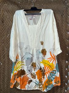 Boho Floral Print Kurti