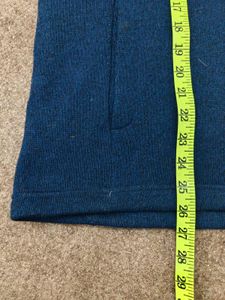 Men's Blue Fleece Zip-Up Jacket