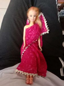 Doll in Traditional Indian Attire