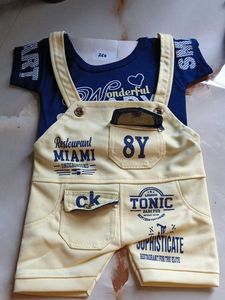 Cute Girl's Dress with Bib Design