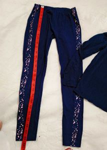 Very Cute N Beautiful Top With Leggings