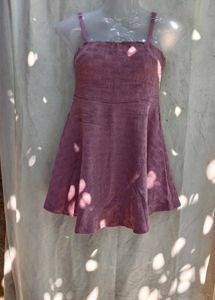 Chic Pink A-Line Mini Dress
