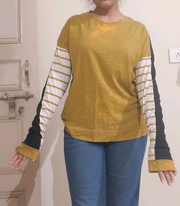 Oversized Full Sleeve T-shirt