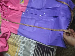 Cute Pink &amp; Purple Raincoat for 5-7 years