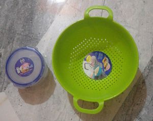 Colander and Food Storage Container Set