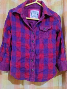 Red Tag Size 2 To 3yrs Girls Shirt N Jeans Pair.