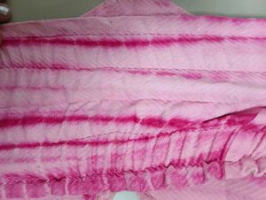 Unique Pink Tie-Dye Heart Shaped Bikini To
