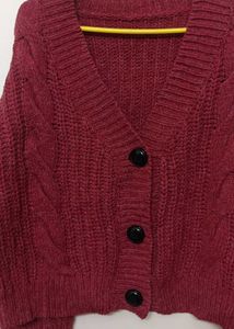 Cherry Red 🍒 Cardigan