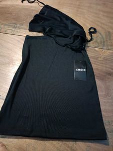 Chic Black One-Shoulder Mini Dress
