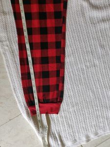 Cozy Red Buffalo Plaid Pajama Pants