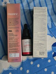 ounce 3in1 mist + asaya moisturizer + rosehip oil