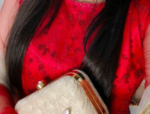 Elegant Pink Lace Gown with Dupatta