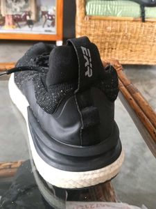 Stylish Black Knit Sneakers