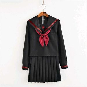 Japanese Yandere Seifuku Sailor Uniform Skirt Set