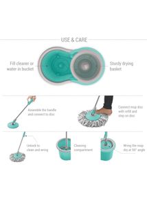 💥 Milton Spotzero Wheely Spin Mop Brand New