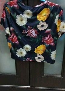 Floral Print Tee