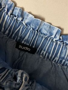 Cute Denim Paperbag Shorts