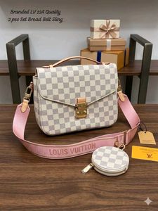 LV 2 PCS SET CLASSY SLING BAG WITHOUT BOX