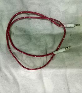 AUX CABLE FOR CAR AND MUSIC SYSTEM
