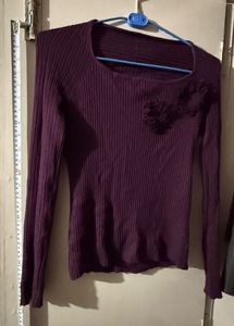 unique neckline sweater