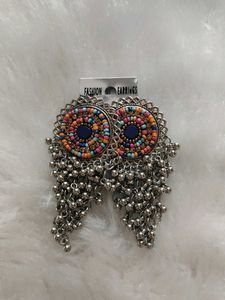 Boho Beaded Dangle Earrings
