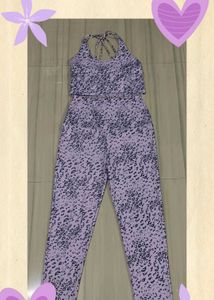 Y2k Leopard Print Workout Set