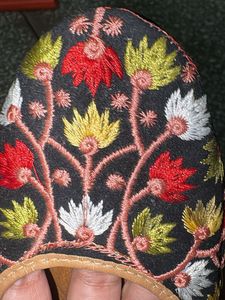 Embroidered Punjabi Juttis - Flats
