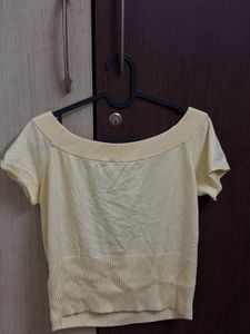 H&amp;M Off-The-Shoulder Top