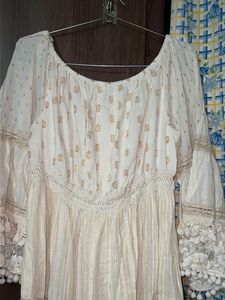 Bohemian Chic Off-Shoulder Tiered Dress