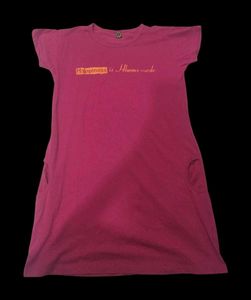 Fuchsia T-Shirt Dress 💅🏻