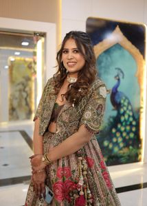 Stunning Floral Print Lehenga Choli