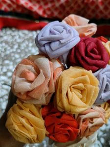 Fabric Flower Bouquet