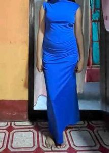 Blue Bodycon Dress