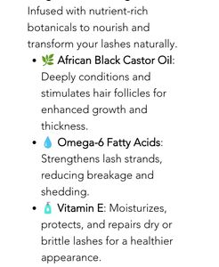 Eye Lash &amp; Brow Growth Oil